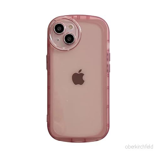 CLIPPER GUARDS Silikonskal kompatibelt med iPhone 13 6,1 tum, Silky Soft Touch helkroppsskyddande fodral, stötsäkert fodral mikrofiberfoder (rosa) 749094207987