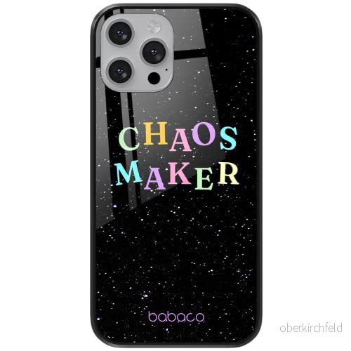 ERT GROUP mobiltelefonfodral för Huawei P40 originalt och officiellt licensierat Babaco mönster Chaos maker 002 tillverkad av härdat glas, optimalt anpassat till mobilens form, skyddsfodral 5903932911442