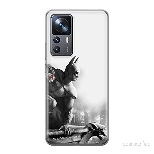 ERT GROUP mobiltelefonfodral för Xiaomi 12T/12T pro/K50 Ultra originalt och officiellt licensierat DC mönster Batman 017 optimalt anpassad till formen på mobiltelefonen, fodral tillverkad av TPU plast 5905511573317