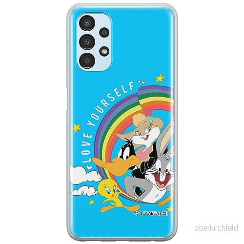 ERT GROUP mobiltelefonfodral för Samsung A13 4G originalt och officiellt licensierat Looney Tunes mönster 016 optimalt anpassad till formen på mobiltelefonen, fodral tillverkad av TPU plast 5905511997496