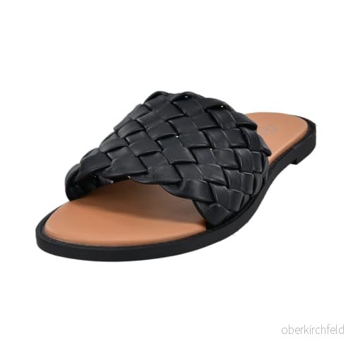 bugatti Damer Goldy platta sandaler, svart 36 EU 7613145804445
