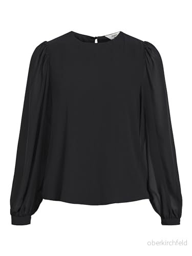 Object Kvinnlig blus ballongärmar, svart, 42 5713785761862