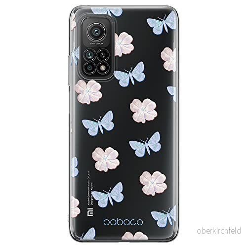 ERT GROUP mobiltelefonfodral för Huawei P20 originalt och officiellt licensierat Babaco mönster Flowers 043 Vit optimalt anpassad till formen på mobiltelefonen, gedeeltelijk transparant 5905131318992