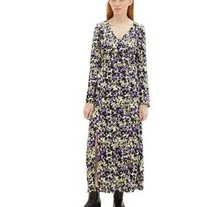 TOM TAILOR Denim Damklänning, 32418 Lilac Green Flower Print, M 4067261168296 TOM TAILOR Denim Damklänning, 32418 Lilac Green Flower Print, M 4067261168296