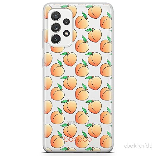 ERT GROUP mobiltelefonfodral för Samsung A72 5G originalt och officiellt licensierat Babaco mönster Peaches 001 optimalt anpassad till formen på mobiltelefonen, gedeeltelijk transparant 5903040075753