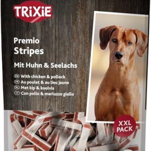 Trixie PREMIO Fish Chicken Stripes XXL pack 300g 4011905318035 Trixie PREMIO Fish Chicken Stripes XXL pack 300g 4011905318035
