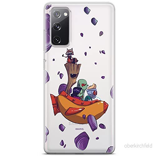 ERT GROUP mobiltelefonfodral för Samsung S20 FE / 5G originalt och officiellt licensierat Marvel mönster Guardians of the Galaxy 010, gedeeltelijk transparant 5903932407655