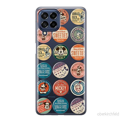 ERT GROUP mobiltelefonfodral för Samsung M33 5G originalt och officiellt licensierat Disney mönster Mickey & Friends 003 optimalt anpassad till formen på mobiltelefonen, gedeeltelijk transparant 5905511346522