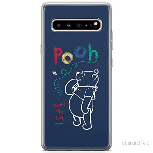 ERT GROUP Mobiltelefonskal för Samsung S10 5G original och officiellt licensierat Disney mönster Nalle Pooh 004 anpassad till mobiltelefonens form, TPU fodral 5904805503832