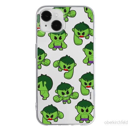 ERT GROUP mobiltelefonfodral för Apple Iphone 14 PLUS originalt och officiellt licensierat Marvel mönster Hulk 006 optimalt anpassad till formen på mobiltelefonen, gedeeltelijk transparant 5905131900258