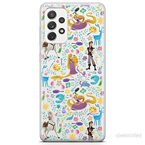 ERT GROUP mobiltelefonfodral för Samsung A72 5G originalt och officiellt licensierat Disney mönster Tangled 001 optimalt anpassad till formen på mobiltelefonen, gedeeltelijk transparant 5903040074947
