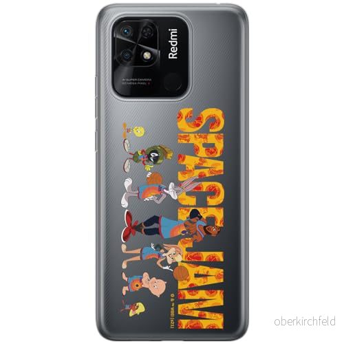 ERT GROUP mobiltelefonfodral för Xiaomi REDMI 10C originalt och officiellt licensierat Looney Tunes mönster Space Jam 006 optimalt anpassad till formen på mobiltelefonen, gedeeltelijk transparant 5905511537074