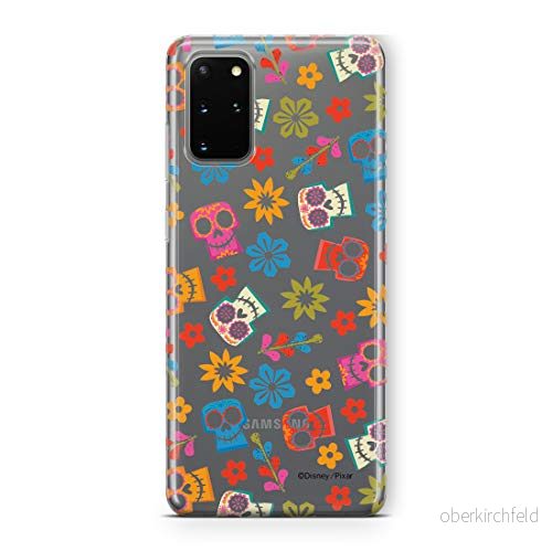 ERT GROUP mobiltelefonfodral för Samsung S20 PLUS / S11 originalt och officiellt licensierat Disney mönster Coco 001 Vit optimalt anpassad till formen på mobiltelefonen, gedeeltelijk transparant 5903537522197