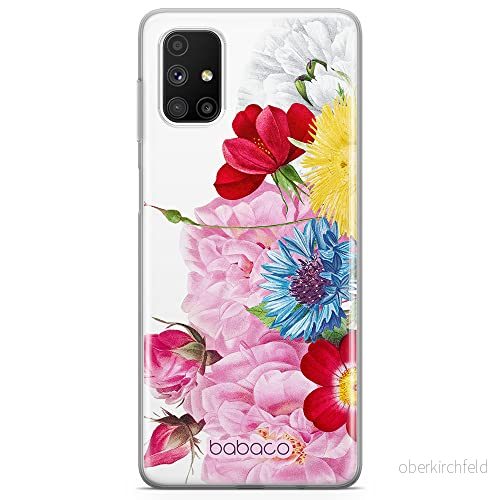 ERT GROUP mobiltelefonfodral för Samsung M51 originalt och officiellt licensierat Babaco mönster Flowers 056 optimalt anpassad till formen på mobiltelefonen, fodral tillverkad av TPU plast 5905131358578