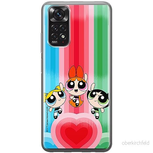 ERT GROUP mobiltelefonfodral för Xiaomi REDMI NOTE 11 4G/ 11S 4G originalt och officiellt licensierat The Powerpuff Girls mönster 036, fodral tillverkad av TPU plast 5905511981228