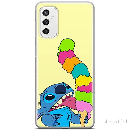 ERT GROUP mobiltelefonfodral för Samsung M52 5G originalt och officiellt licensierat Disney mönster Stitch 015 optimalt anpassad till formen på mobiltelefonen, fodral tillverkad av TPU plast 5905131211286