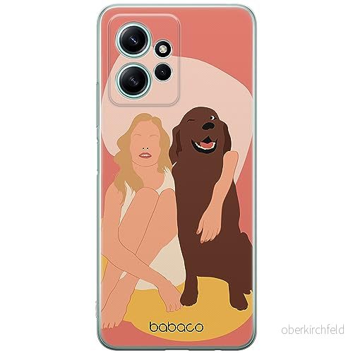 ERT GROUP mobiltelefonfodral för Xiaomi REDMI NOTE 12 4G originalt och officiellt licensierat Babaco mönster Dogs 007 optimalt anpassad till formen på mobiltelefonen, fodral tillverkad av TPU plast 5905511946357