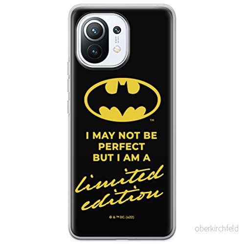 ERT GROUP mobiltelefonfodral för Xiaomi 11 originalt och officiellt licensierat DC mönster Batman 062 optimalt anpassad till formen på mobiltelefonen, fodral tillverkad av TPU plast 5905131517524