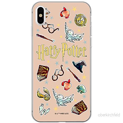 ERT GROUP mobiltelefonfodral för Iphone XS Max originalt och officiellt licensierat Harry Potter mönster 226 optimalt anpassad till formen på mobiltelefonen, fodral tillverkad av TPU plast 5905131669254