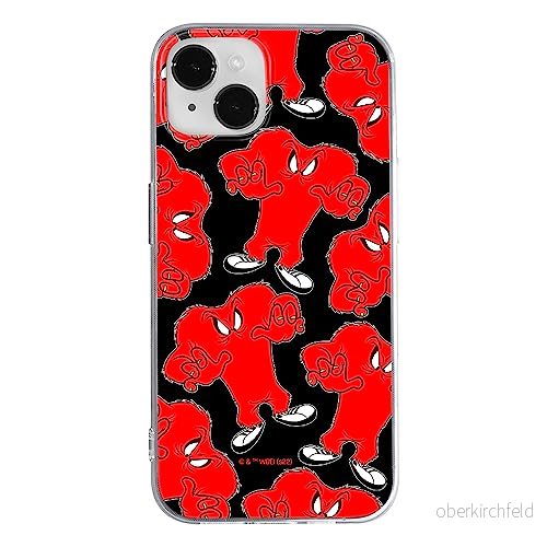 ERT GROUP mobiltelefonfodral för Iphone 14 originalt och officiellt licensierat Looney Tunes mönster Gossamer 001 optimalt anpassad till formen på mobiltelefonen, fodral tillverkad av TPU plast 5905511674564