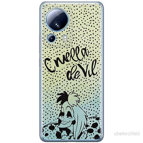 ERT GROUP mobiltelefonfodral för Xiaomi 13 LITE/CIVI 2 originalt och officiellt licensierat Disney mönster Cruella 002 optimalt anpassad till formen på mobiltelefonen, fodral tillverkad av TPU plast 5905511933777