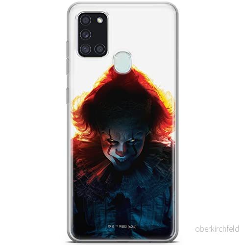 ERT GROUP mobiltelefonfodral för Samsung A21s originalt och officiellt licensierat Horror mönster It 009 optimalt anpassad till formen på mobiltelefonen, fodral tillverkad av TPU plast 5905131965028
