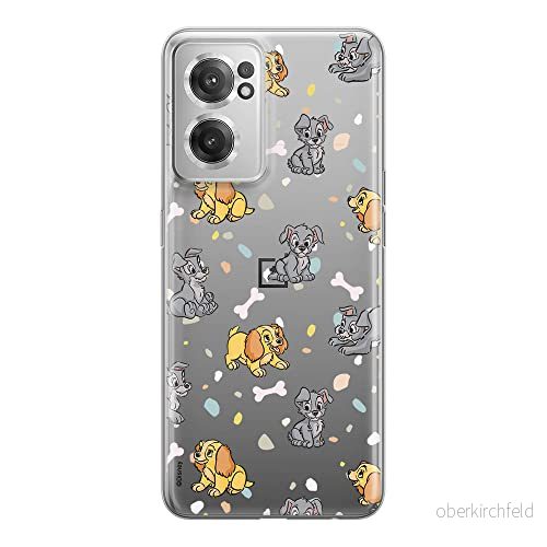 ERT GROUP mobiltelefonfodral för Oneplus NORD CE 2 originalt och officiellt licensierat Disney mönster Lady and the Tramp 002 optimalt anpassad till formen på mobiltelefonen, gedeeltelijk transparant 5905511288983