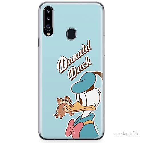 ERT GROUP mobiltelefonfodral för Samsung A20S originalt och officiellt licensierat Disney mönster Donald and Friends 001 optimalt anpassad till formen på mobiltelefonen, fodral tillverkad av TPU plast 5904805441356