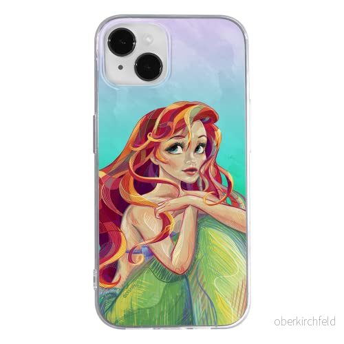 ERT GROUP mobiltelefonfodral för Apple Iphone 14 originalt och officiellt licensierat Disney mönster Ariel 004 optimalt anpassad till formen på mobiltelefonen, fodral tillverkad av TPU plast 5905131889010