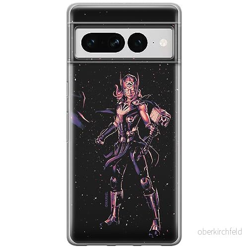 ERT GROUP mobiltelefonfodral för Google PIXEL 7 PRO originalt och officiellt licensierat Marvel mönster Thor 008 optimalt anpassad till formen på mobiltelefonen, fodral tillverkad av TPU plast 5905795169558