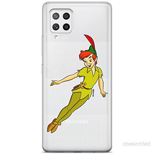 ERT GROUP mobiltelefonfodral för Samsung A42 5G originalt och officiellt licensierat Disney mönster Peter Pan 001 optimalt anpassad till formen på mobiltelefonen, gedeeltelijk transparant 5905131145468