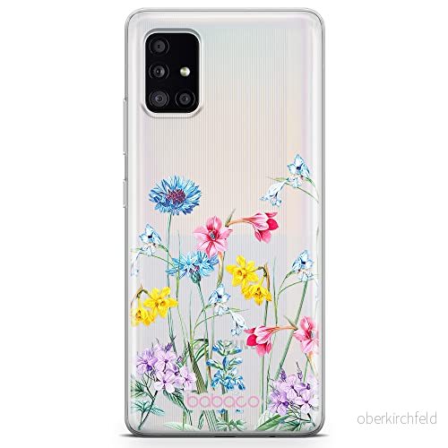 ERT GROUP mobiltelefonfodral för Samsung A51 5G originalt och officiellt licensierat Babaco mönster Flowers 040 optimalt anpassad till formen på mobiltelefonen, gedeeltelijk transparant 5905131309679