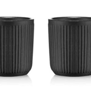 Bodum Douro 2 st set DW mugg, 0,1 l, svart matt, porslin, 12059 259 699965448394 Bodum Douro 2 st set DW mugg, 0,1 l, svart matt, porslin, 12059 259 699965448394