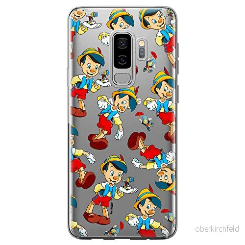ERT GROUP mobiltelefonfodral för Samsung S9 PLUS originalt och officiellt licensierat Disney mönster Pinocchio 002 optimalt anpassad till formen på mobiltelefonen, gedeeltelijk transparant 5905131814029