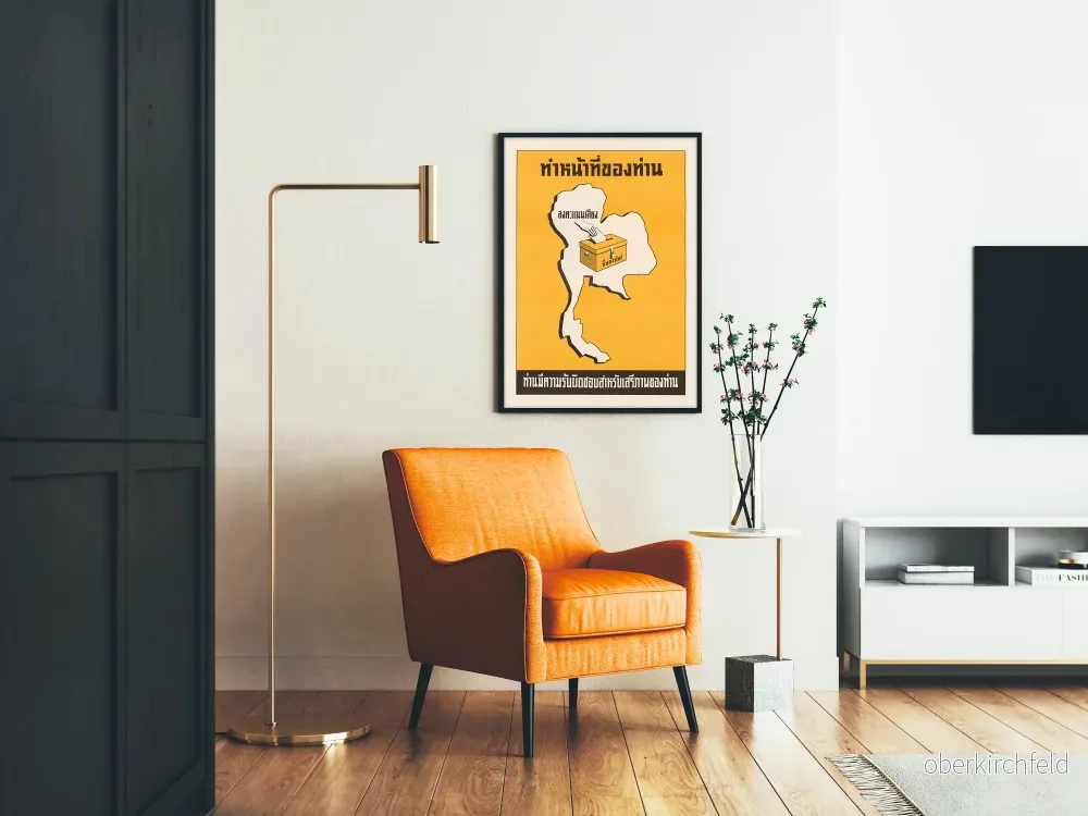Poster för Röstning och Medborgerligt Engagemang - Politisk Väggdekoration - Bild 2