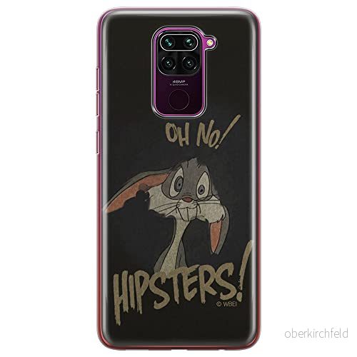 ERT GROUP mobiltelefonfodral för Xiaomi REDMI NOTE 9 originalt och officiellt licensierat Looney Tunes mönster Bugs 005 optimalt anpassad till formen på mobiltelefonen, fodral tillverkad av TPU plast 5903040337257