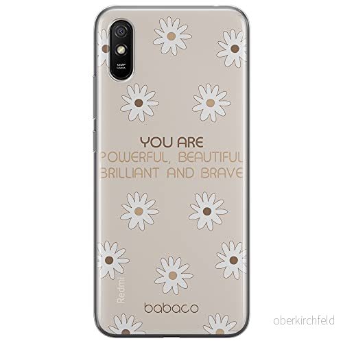 ERT GROUP mobiltelefonfodral för Xiaomi REDMI 9A originalt och officiellt licensierat Babaco mönster Positive vibes 003 optimalt anpassad till formen på mobiltelefonen, fodral tillverkad av TPU plast 5903932970487