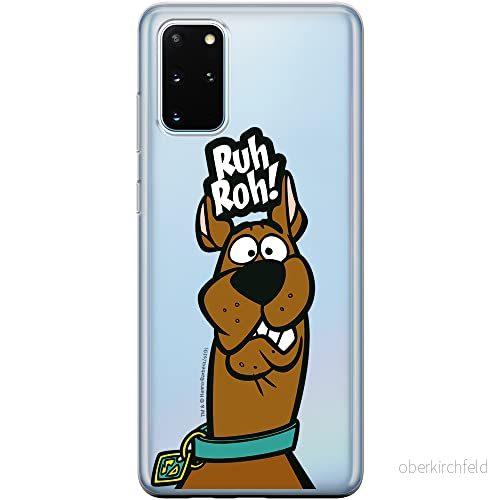 ERT GROUP mobiltelefonfodral för Samsung S20 PLUS / S11 originalt och officiellt licensierat Scooby Doo mönster 007 Vit optimalt anpassad till formen på mobiltelefonen, gedeeltelijk transparant 5903537541235