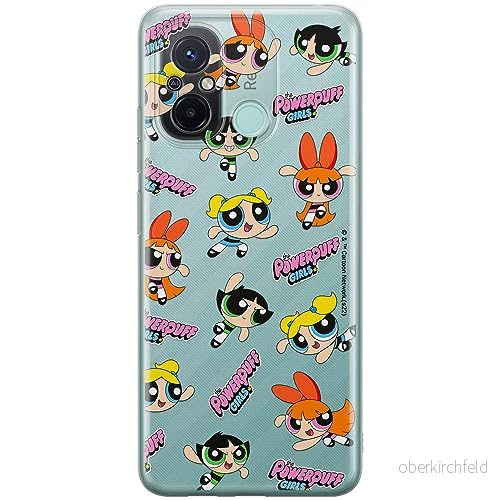 ERT GROUP mobiltelefonfodral för Xiaomi REDMI 12C/ 11A originalt och officiellt licensierat The Powerpuff Girls mönster 028 anpassad till formen på mobiltelefonen, gedeeltelijk transparant 5905511972967