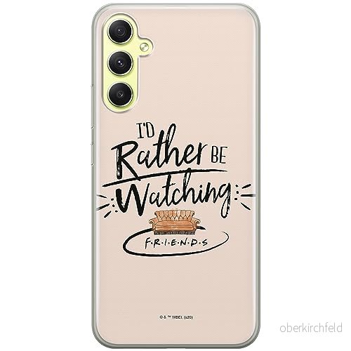 ERT GROUP mobiltelefonfodral för Samsung A34 5G originalt och officiellt licensierat Friends mönster 012 optimalt anpassad till formen på mobiltelefonen, fodral tillverkad av TPU plast 5905511776244