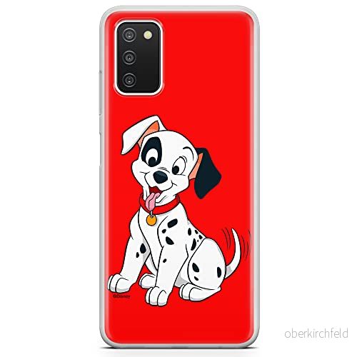 ERT GROUP mobiltelefonfodral för Samsung A03S originalt och officiellt licensierat Disney mönster Dalmatian 006 Vit optimalt anpassad till formen på mobiltelefonen, fodral tillverkad av TPU plast 5904805884184