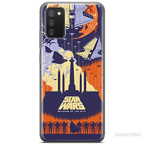 ERT GROUP mobiltelefonfodral för Samsung A02S originalt och officiellt licensierat Star Wars mönster 030 optimalt anpassad till formen på mobiltelefonen, fodral tillverkad av TPU plast 5903040232873