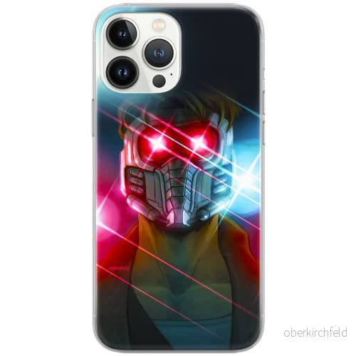 ERT GROUP mobiltelefonfodral för Iphone 13 PRO MAX originalt och officiellt licensierat Marvel mönster Star Lord 003 Vit optimalt anpassad, fodral tillverkad av TPU plast 5903932873603
