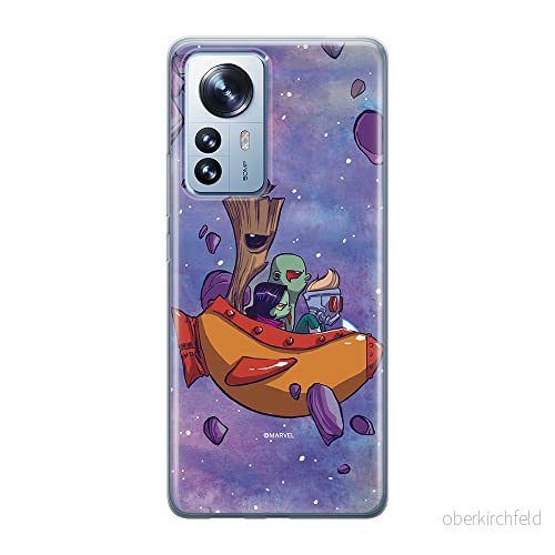 ERT GROUP mobiltelefonfodral för Xiaomi 12 PRO originalt och officiellt licensierat Marvel mönster Guardians of the Galaxy 010 anpassad till formen på mobiltelefonen, fodral tillverkad av TPU plast 5905511516567
