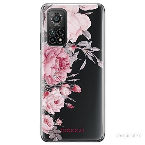 ERT GROUP mobiltelefonfodral för Huawei P20 originalt och officiellt licensierat Babaco mönster Flowers 059 Vit optimalt anpassad till formen på mobiltelefonen, gedeeltelijk transparant 5905131372413