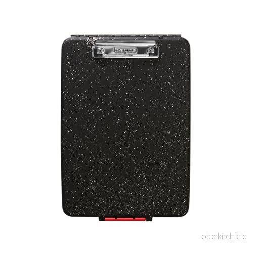 Dexas 1517 50 slimcase förvaring urklipp, midnattsgranit 84297206543