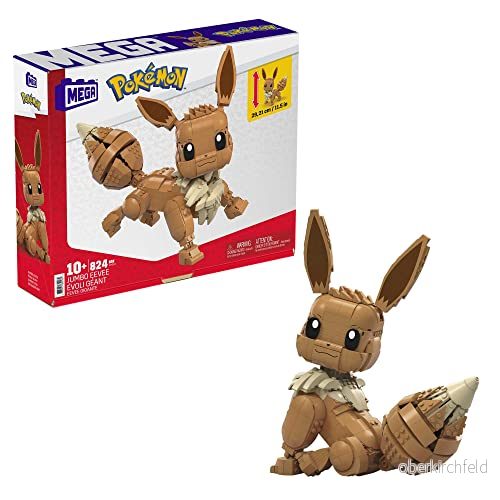 Pokémon Mega Construx Jumbo Eevee 887961852264