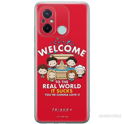 ERT GROUP mobiltelefonfodral för Xiaomi REDMI 12C/ 11A originalt och officiellt licensierat Friends mönster 005 optimalt anpassad till formen på mobiltelefonen, fodral tillverkad av TPU plast 5905511841508
