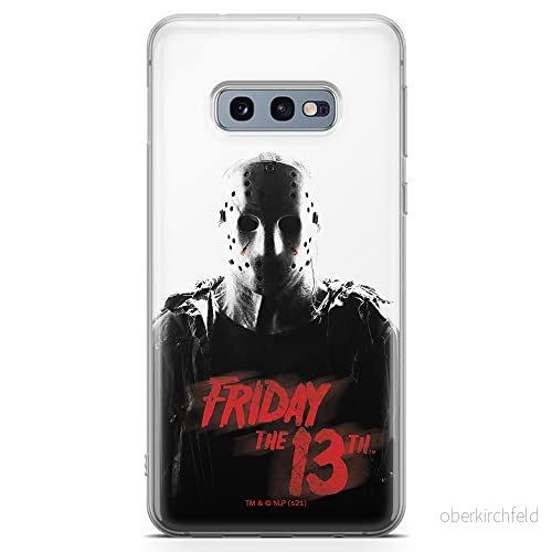 ERT GROUP mobiltelefonfodral för Samsung S10e originalt och officiellt licensierat Horror mönster Friday the 13th 014 optimalt anpassad till formen på mobiltelefonen, fodral tillverkad av TPU plast 5905511112493
