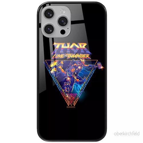 ERT GROUP mobiltelefonfodral för Apple Iphone 13 PRO MAX originalt och officiellt licensierat Marvel mönster Thor 003 tillverkad av härdat glas, skyddsfodral 5904805866883